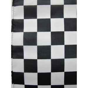 Large Black and White Checkered Flag